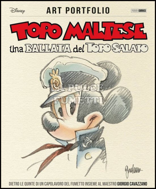 ART PORTFOLIO GIORGIO CAVAZZANO - TOPO MALTESE - COPIA 680 (DI 1105)
